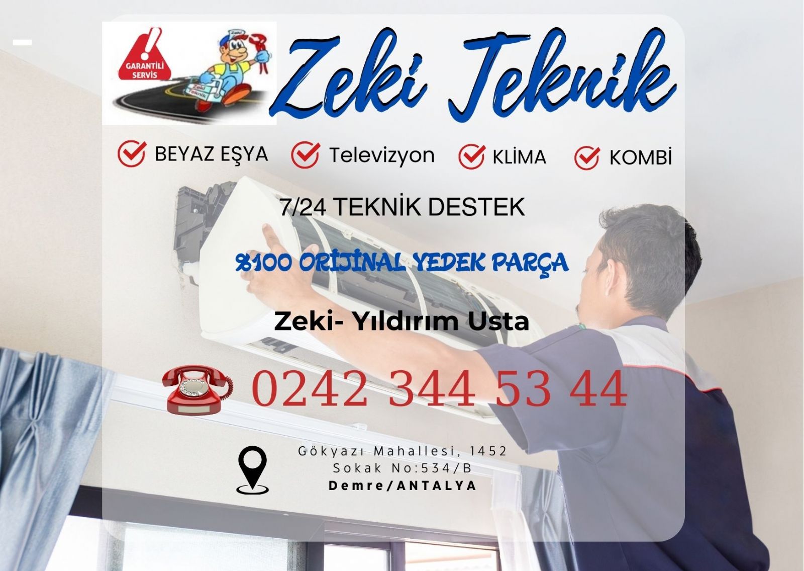 Demre Klima Servisi